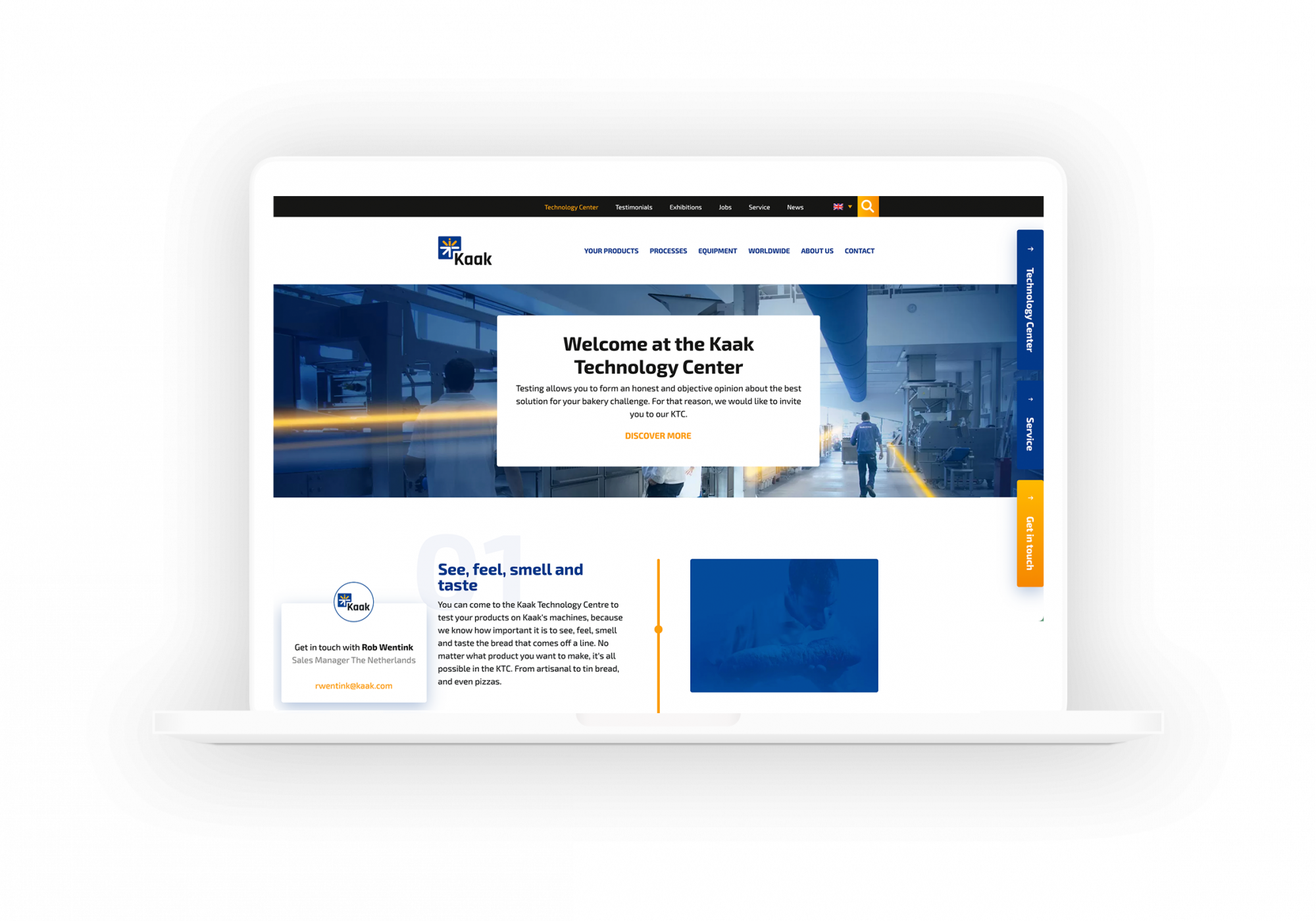 Kaak website